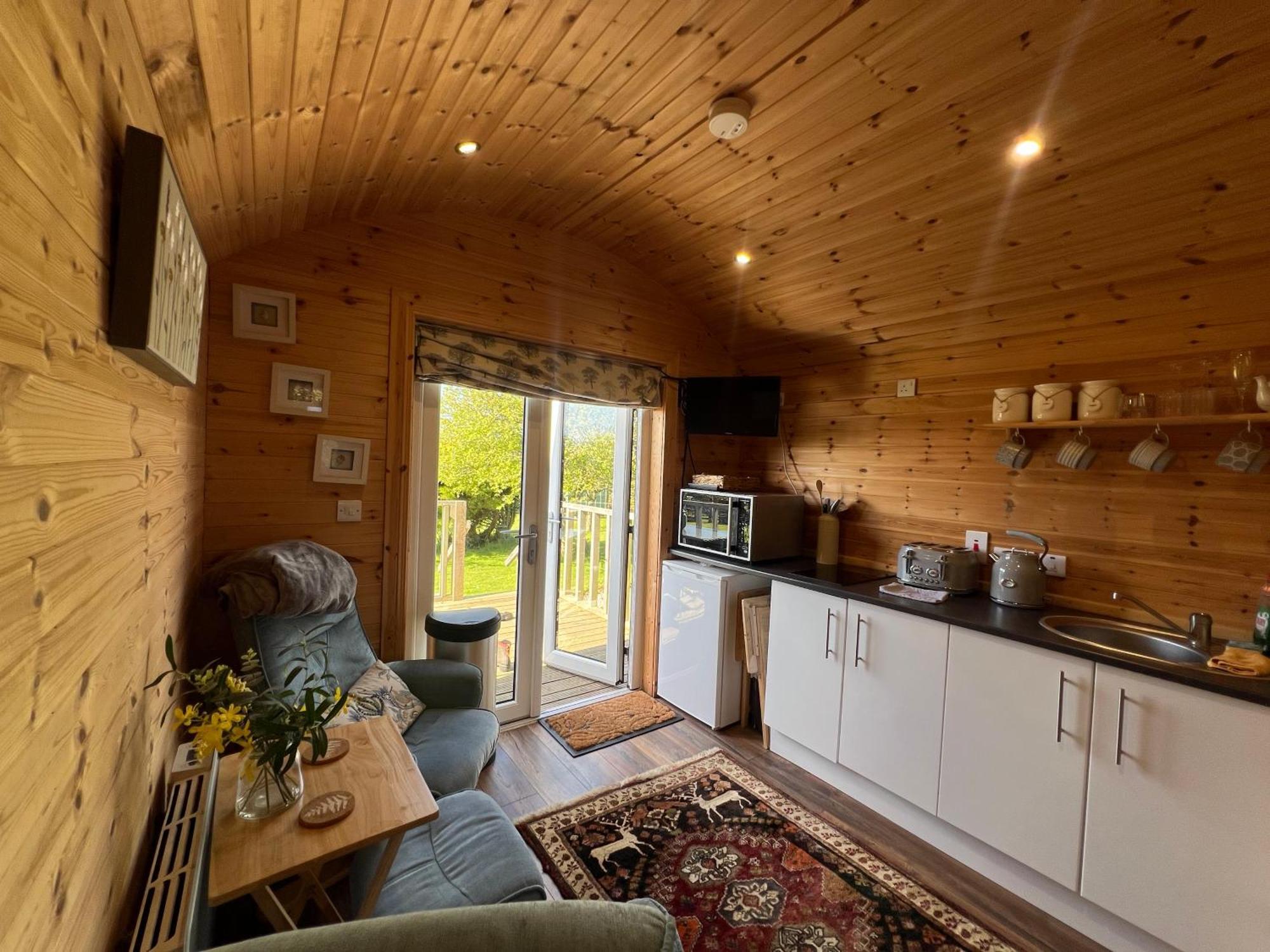 A Unique & Tranquil Smallholding Retreat Chalet